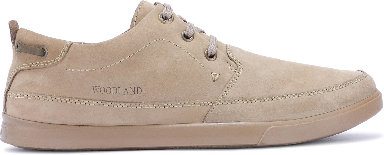 Image of WOODLAND Lace Up Lightweight Breathable Comfortable Daily Use Casuals For Men