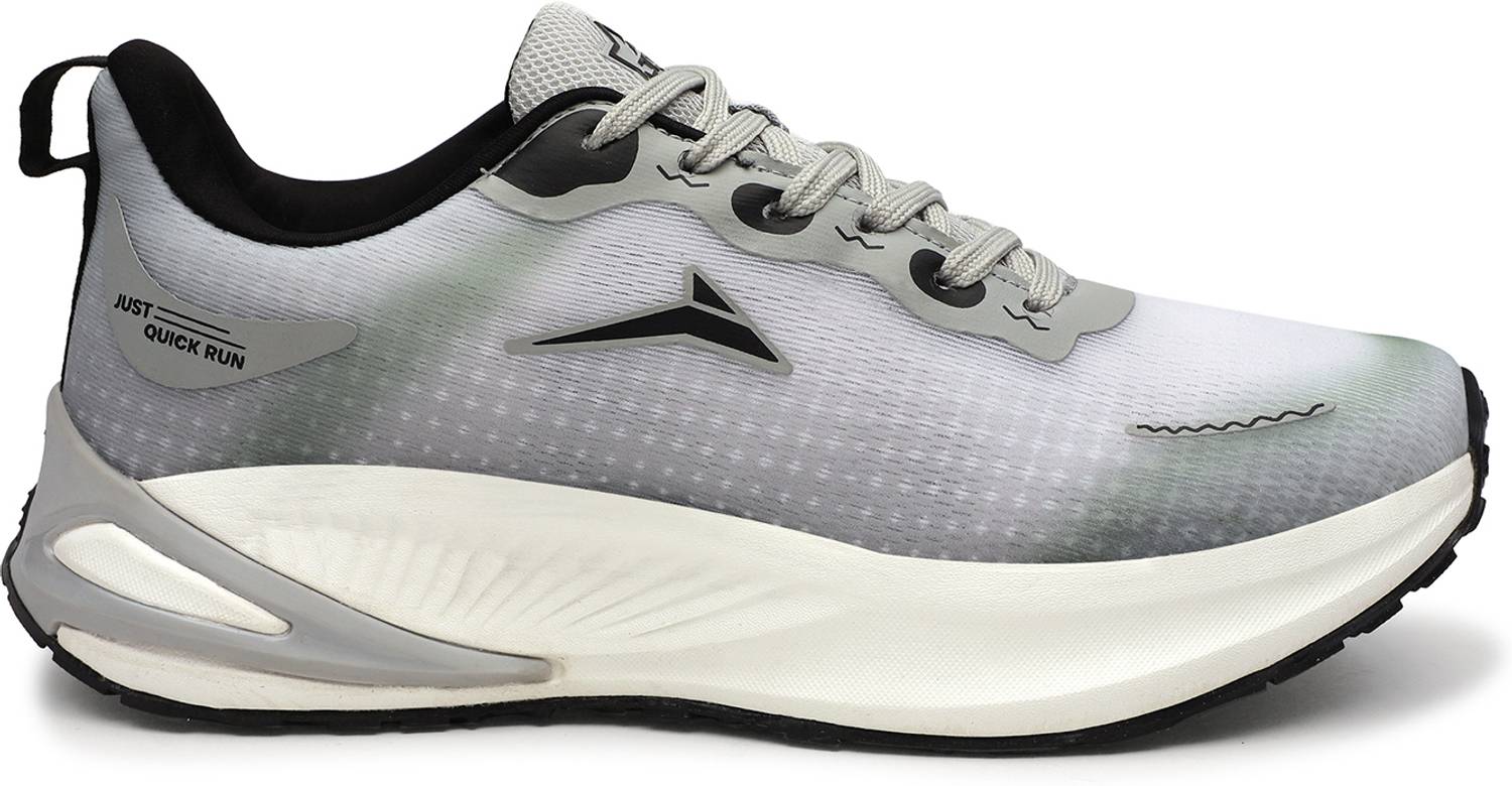 JQR PRIME Men's Gray Running Shoes - Image 2