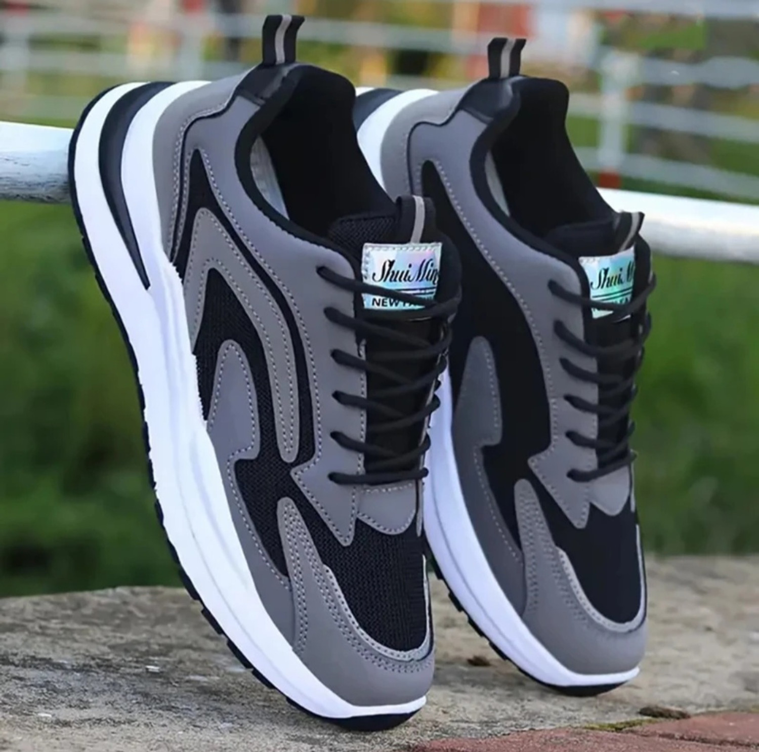 Image of Xtoon BLACK SHOES PREMIUM QUALITY MEN Sneakers Casuals Sneakers For Men