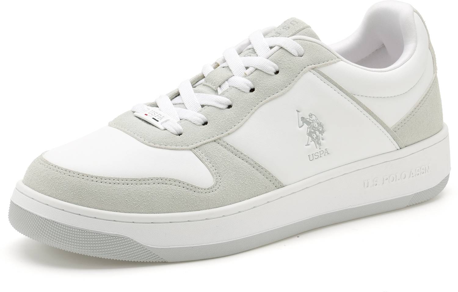 U.S. POLO ASSN. JOAN Men's White Sneakers - Image 5