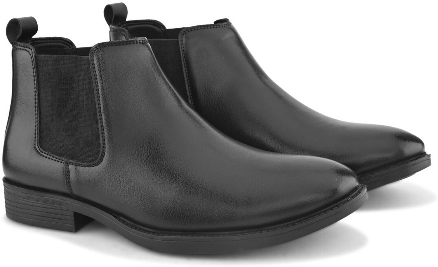 Roadster Men Black Chelsea Boots - Image 4