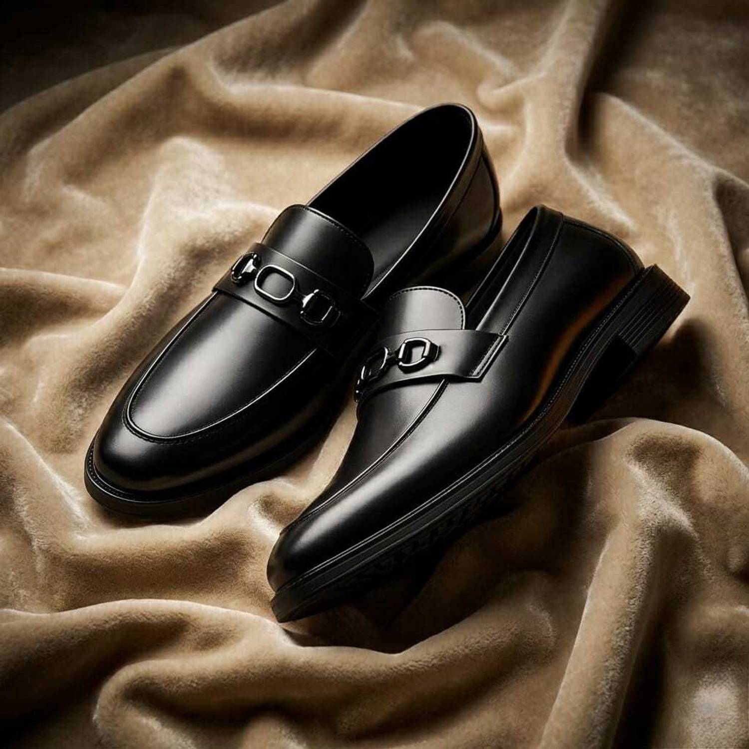 AMZI Men's Loafer Shoes | Premium Formal Slip-Ons for Office, Wedding, Party | Black Loafers For Men