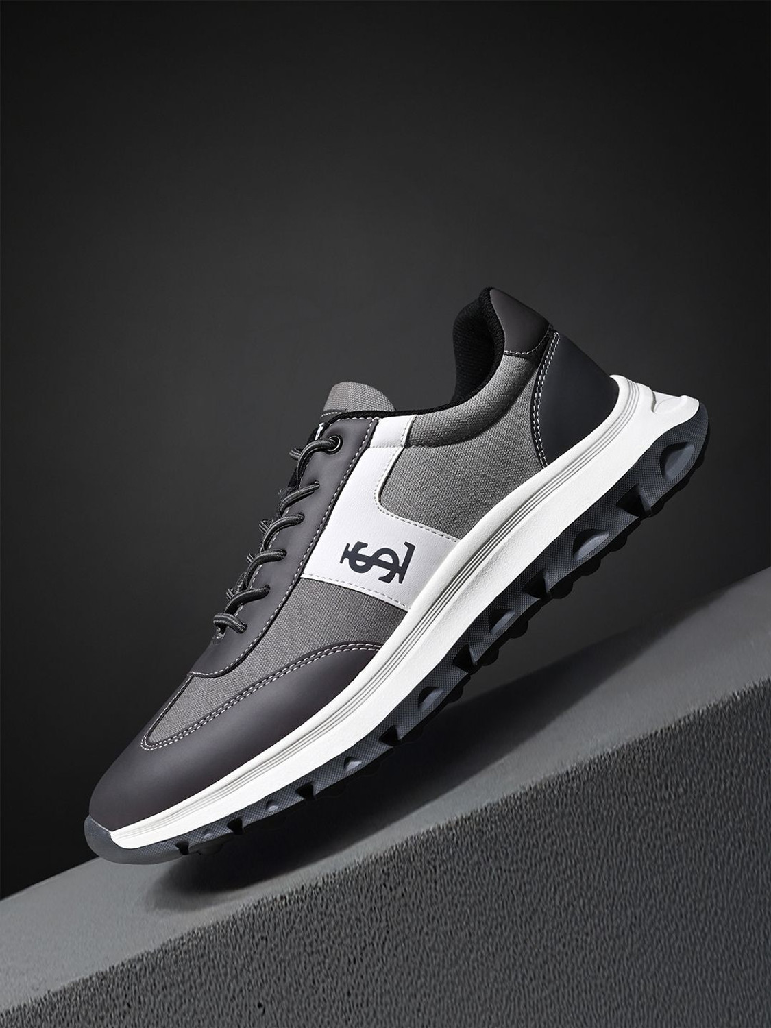 Image of LOUIS STITCH Urban Ash Sneaker Sport Shoes, Casual Sneaker with Elastic Laces, AT-MP Sneakers For Men