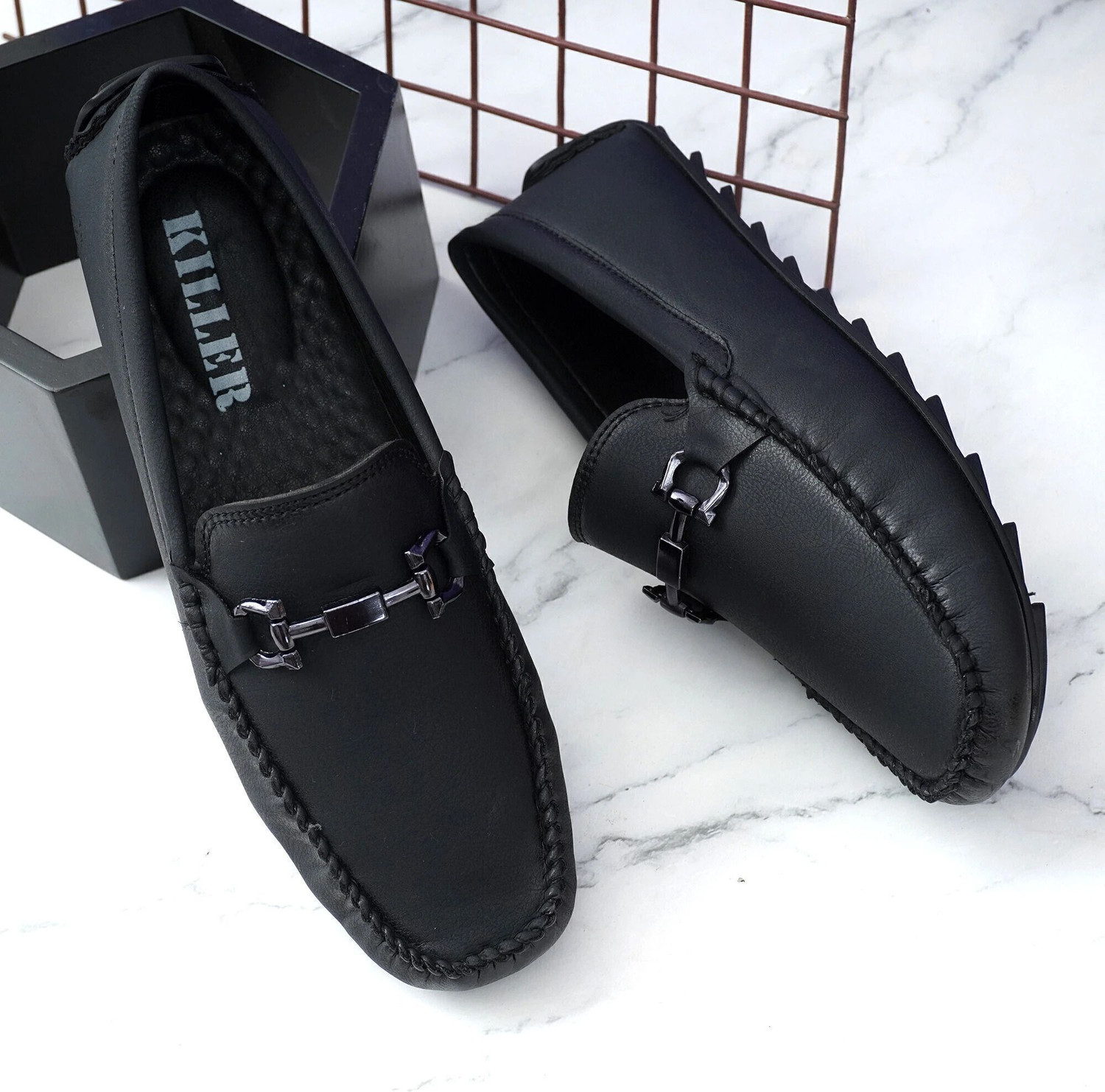 Image of KILLER Shoes For Men | -1266 Driving Loafers | Slip-On Shoes Loafers For Men