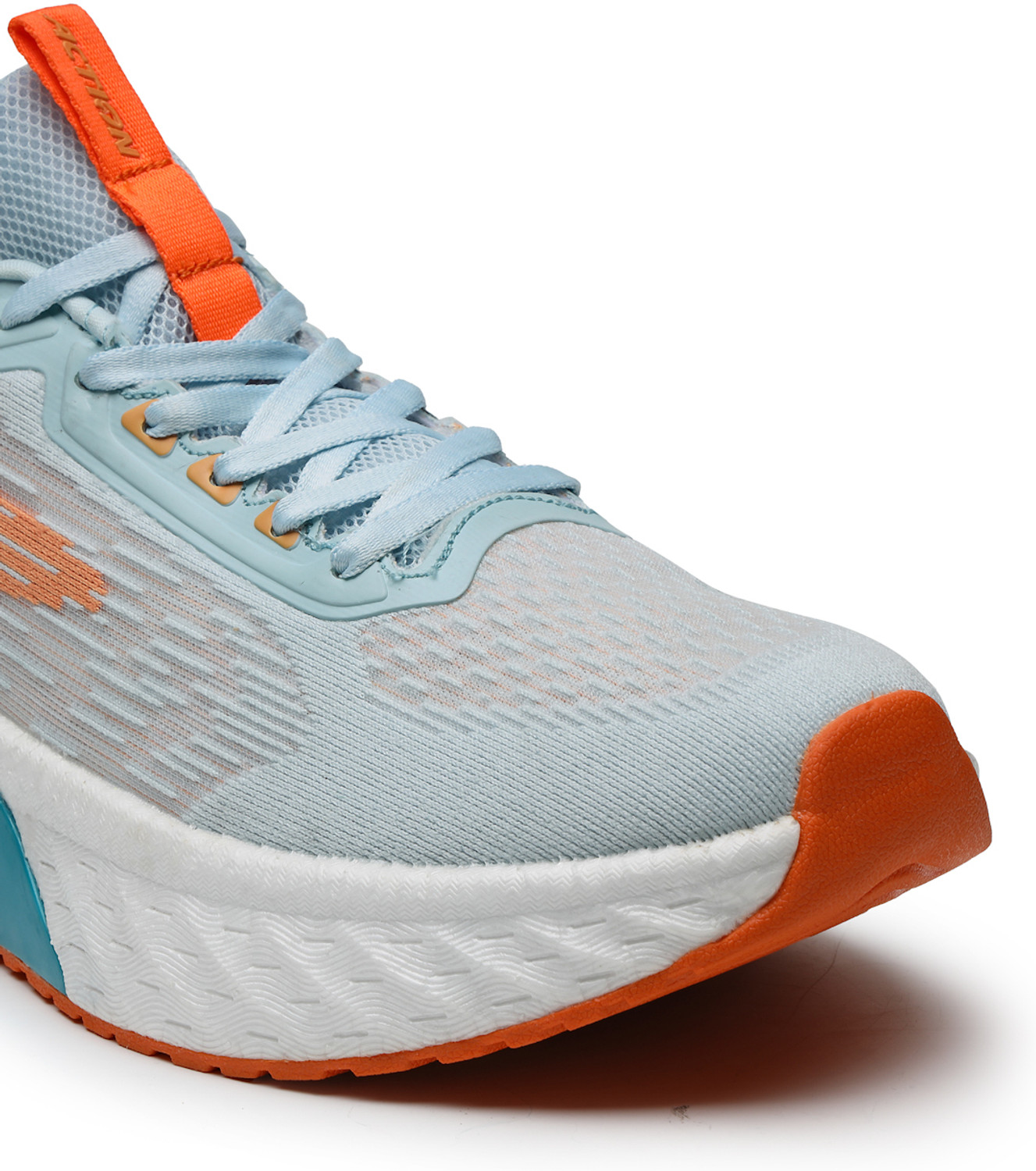Image of action Athleo TURBO-501 Trendy Lightweight Comfortable Durable Sports Lace-Up Running Shoes For Men