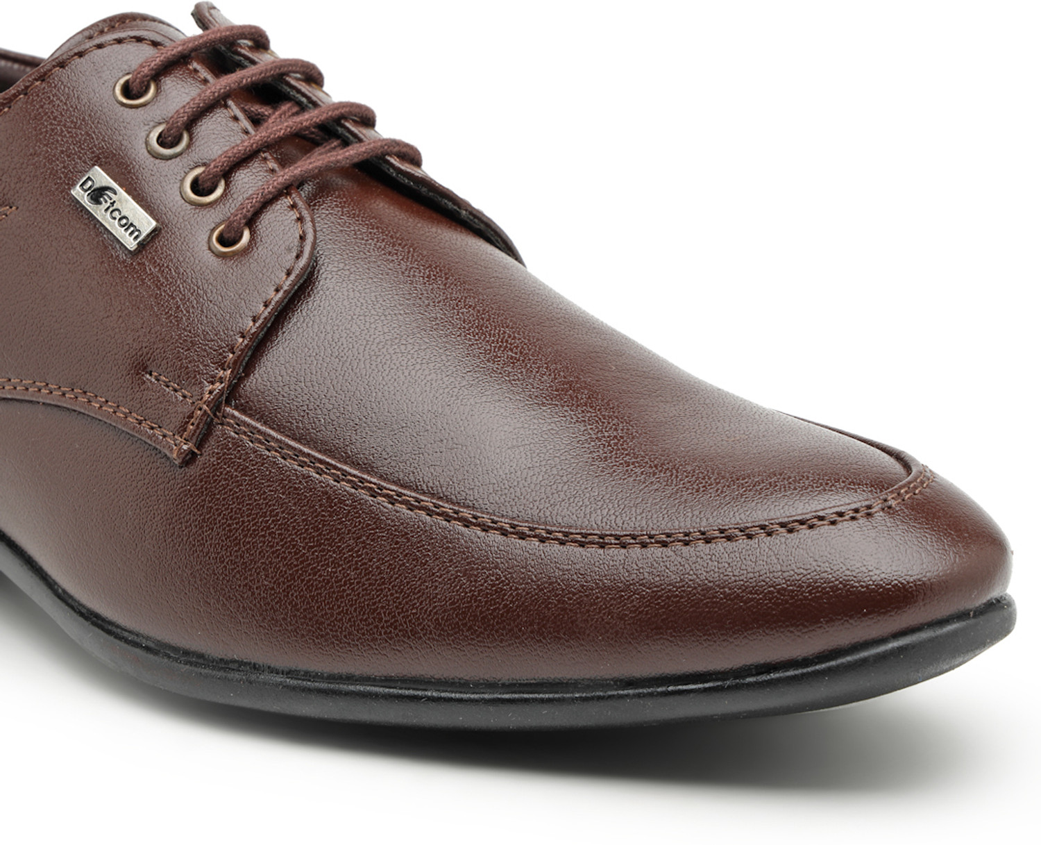 Image of action Dotcom OFFICE-252 Classy Trendy Comfortable lightweight Formal Lace-Up Derby For Men