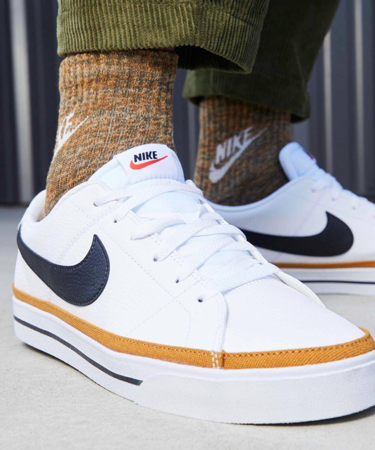 NIKE COURT LEGACY NN White Sneakers For Men - Image 2