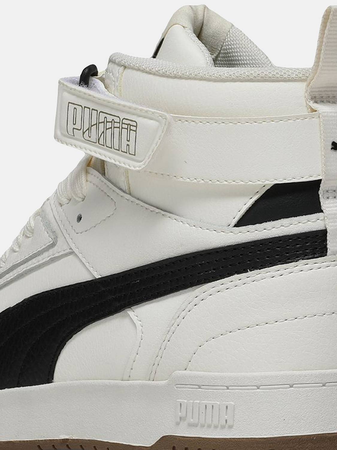 PUMA Court Shatter Mid White Men's Sneakers - Image 4