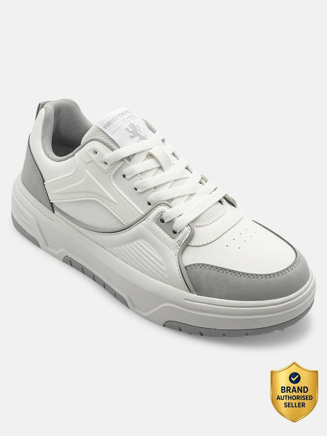 RED TAPE Men’s Red Lifestyle Sneakers - Image 1