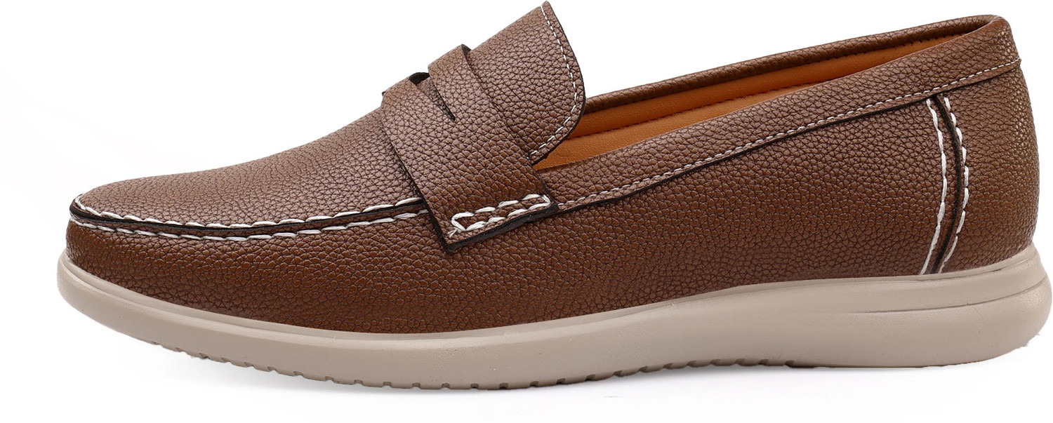 Image of Zixer Luxury Hand-Stitched Loafers Shoes /Lightweight /Comfort & Wrinkle-Free Moccasins Loafers For Men