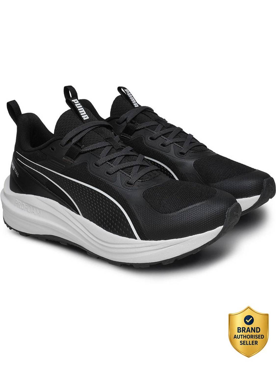 PUMA Flare Pro Trail Running Shoes For Men Black - Image 1
