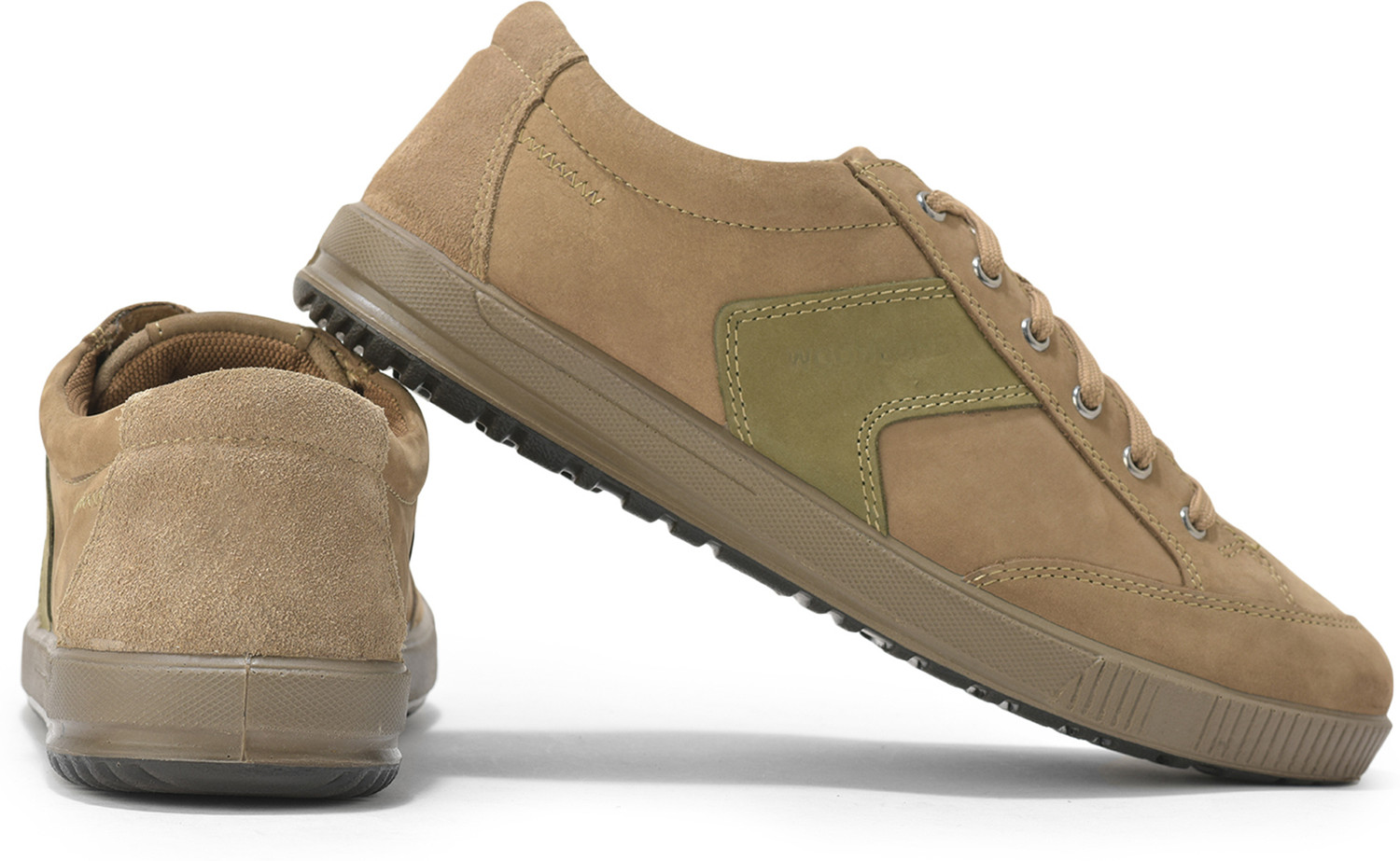 Image of WOODLAND Lace Up Lightweight Breathable Comfortable Daily Use Casuals For Men