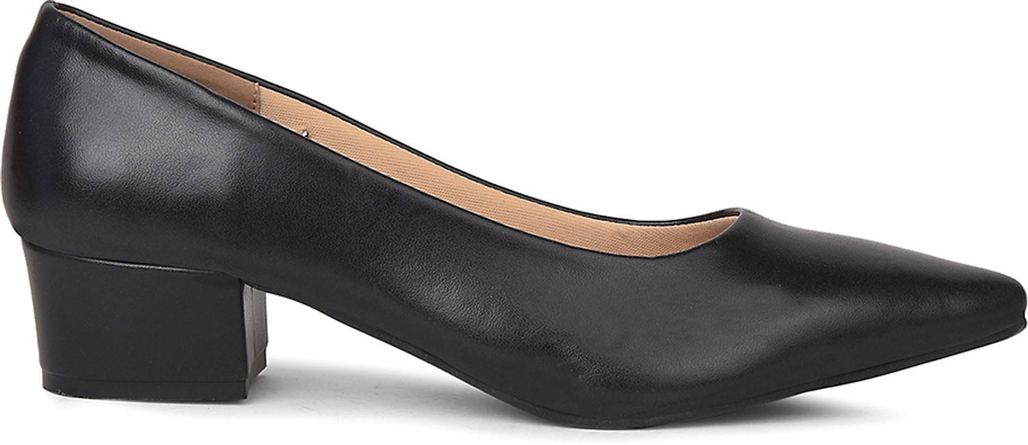 Image of Bata Women's Casual Pump Shoes - Black - ( UK- 5 ) Party Wear For Women