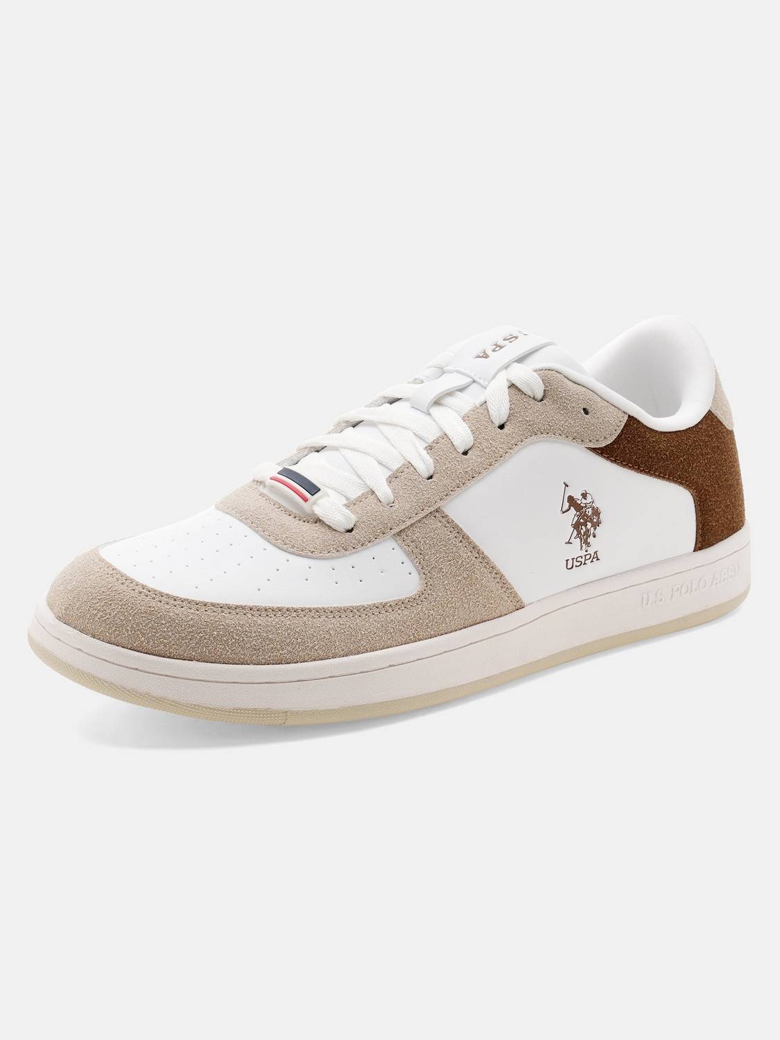 U.S. POLO ASSN. FEDER Beige Sneakers For Men - Image 4