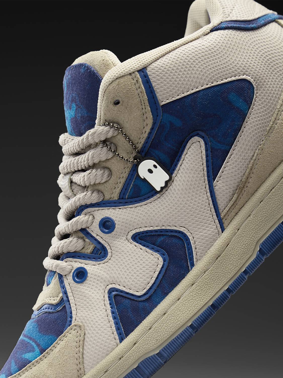 The Souled Store Men Blue Sneakers - Image 4