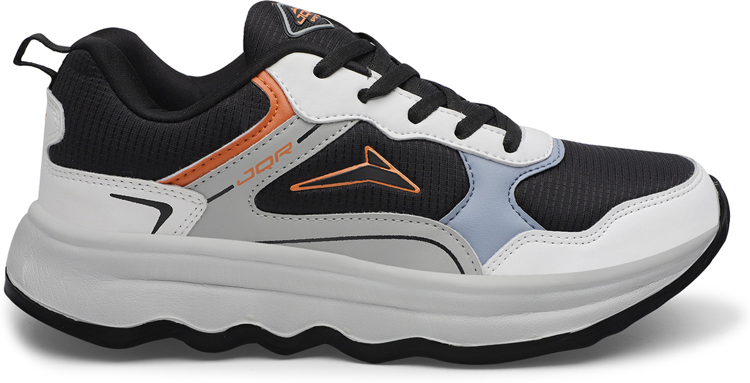 Image of JQR KINETIX Running Shoes For Men (Black, 7)