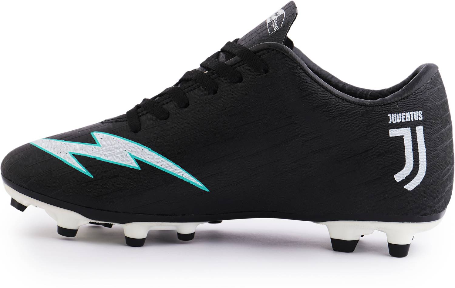 CR7 Juventus Ronaldo Studs Black & Green Studs Football Shoes For