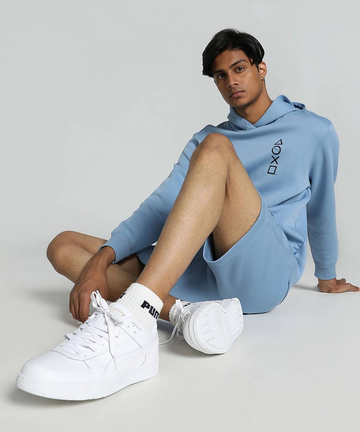 PUMA Court Shatter Low White Sneakers For Men - Image 2