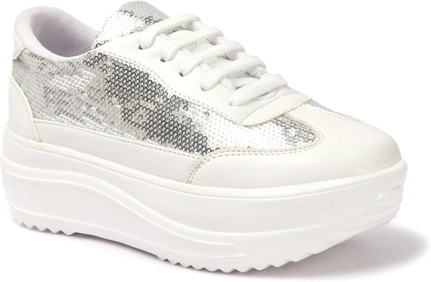 Image of VENDOZ GLITTERY PARTY WEDDING AND CASUAL WEAR Sneakers For Women Sneakers For Women