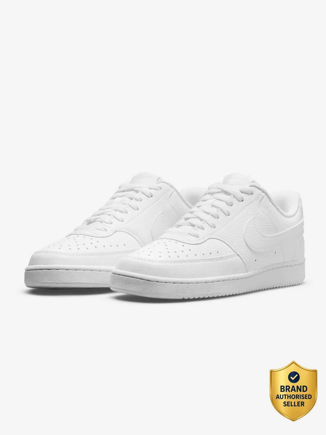 NIKE W COURT VISION LO NN White Sneakers For Women - Image 1