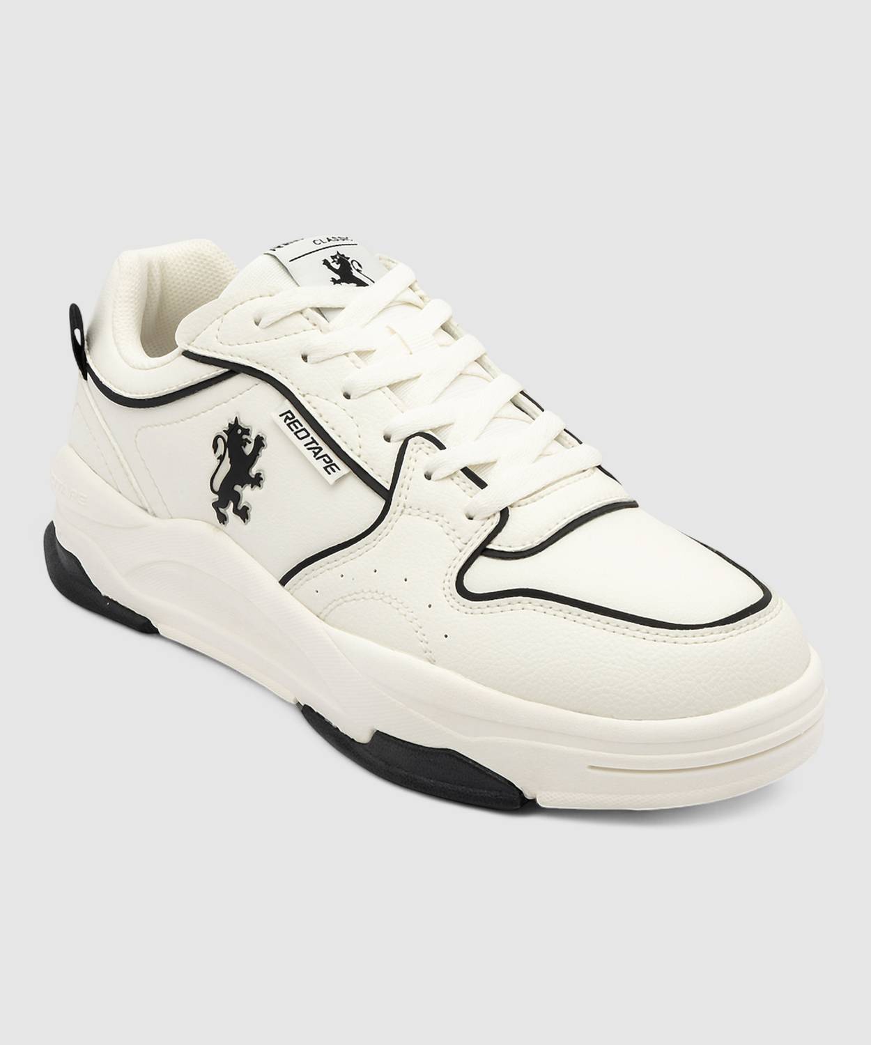 RED TAPE Men's Red Lifestyle Sneakers - Image 4