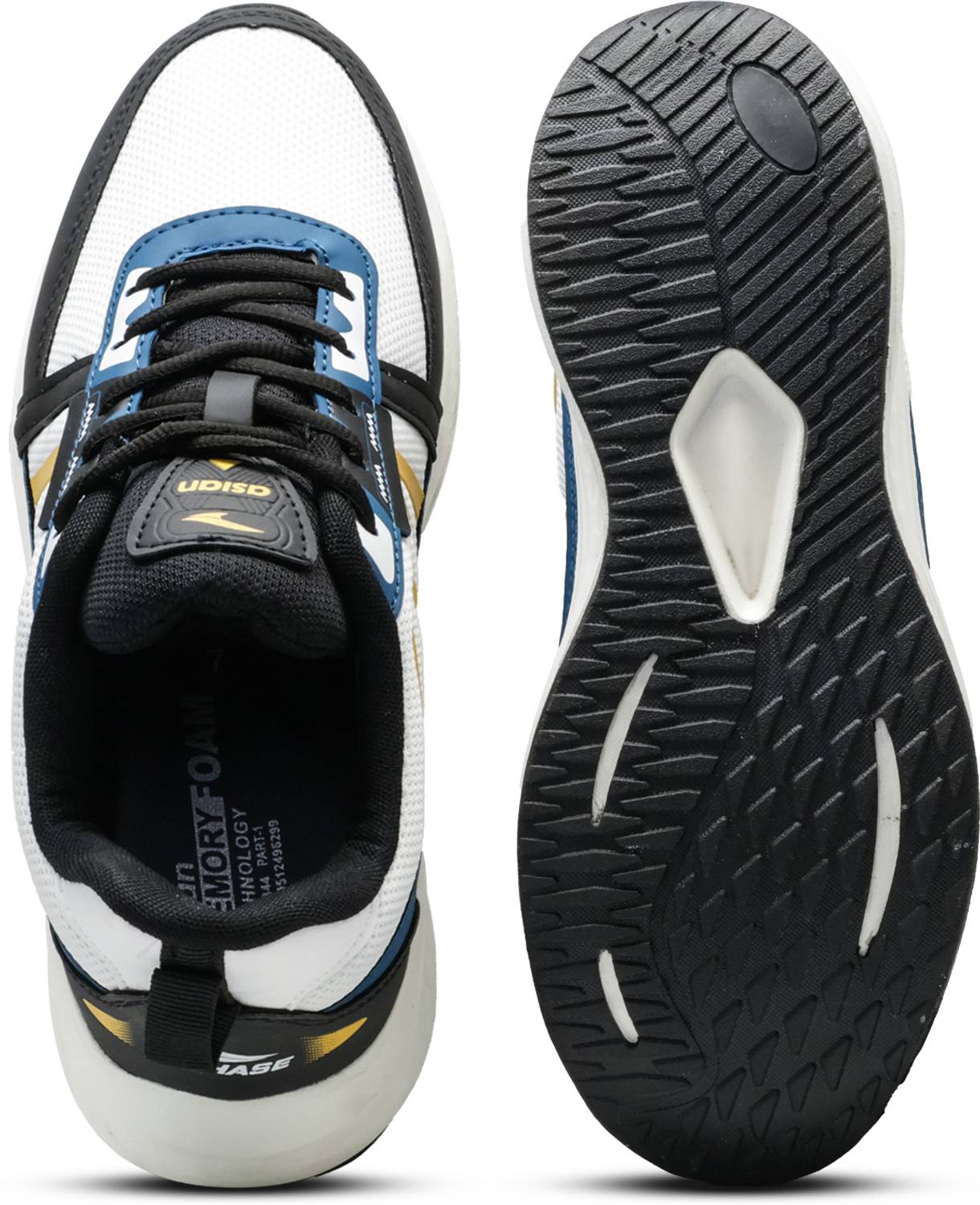 Asian Running Shoes For Men White - Image 3