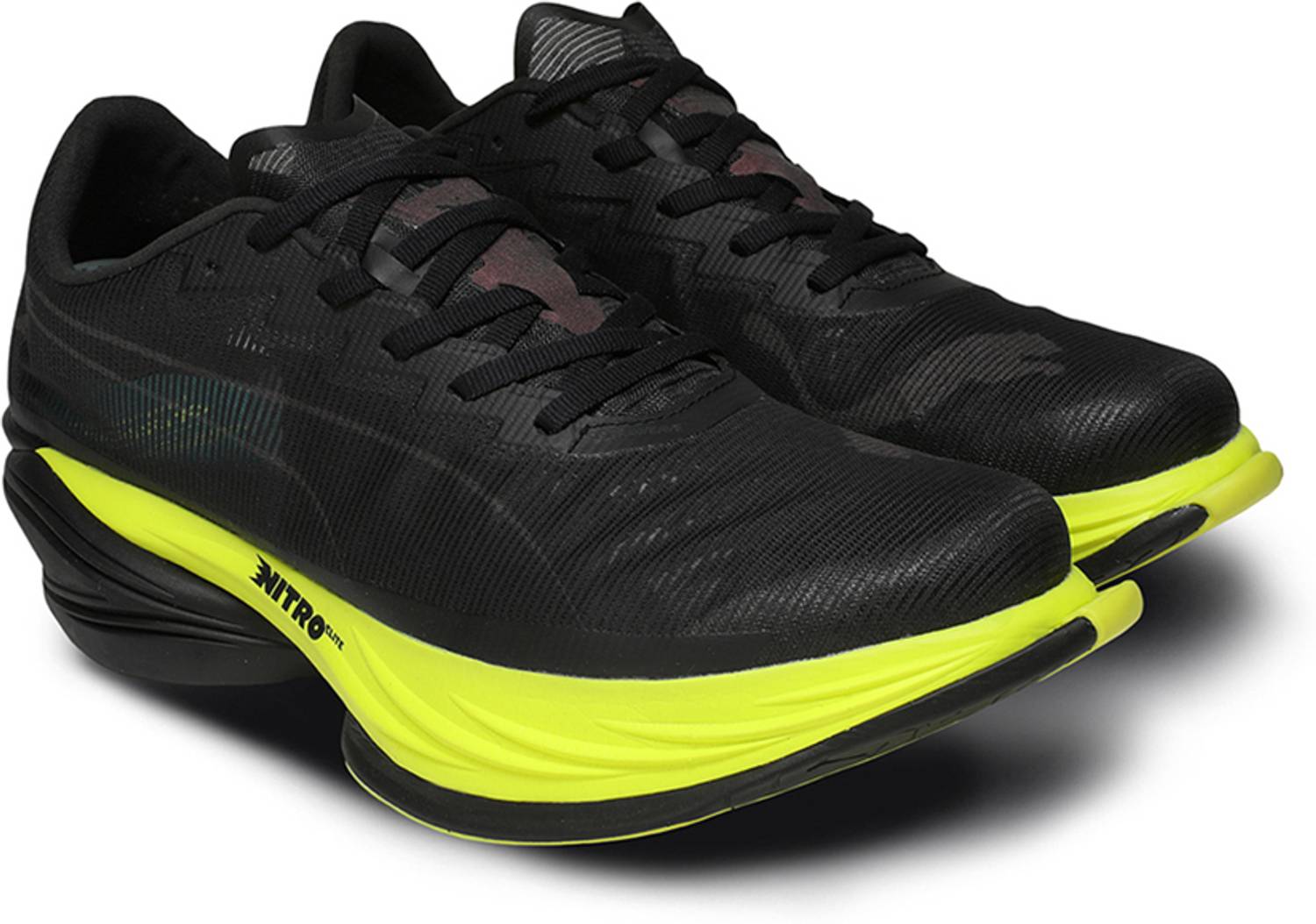 PUMA AMF1 Fast-R NITRO Elite 3 Running Shoes Men Black - Image 1