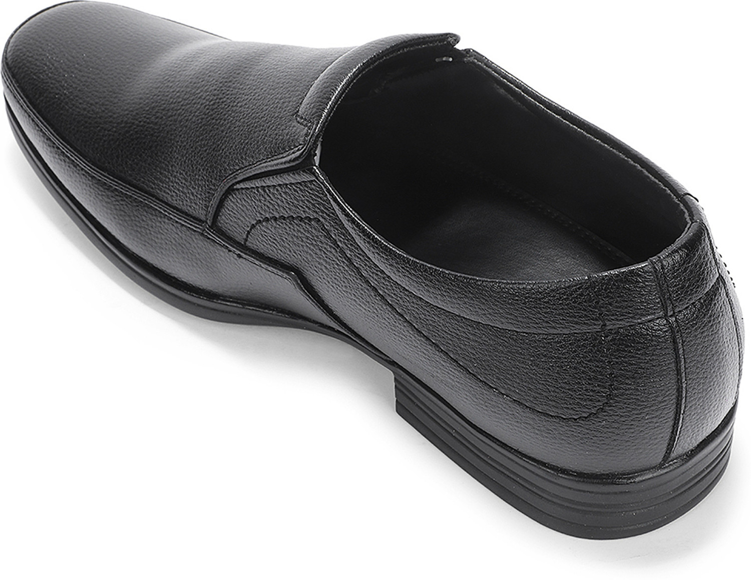 Image of LIBERTY Liberty Fortune HML-89E Black Formal Non Lacing Mocassin Shoes for Men Slip On For Men