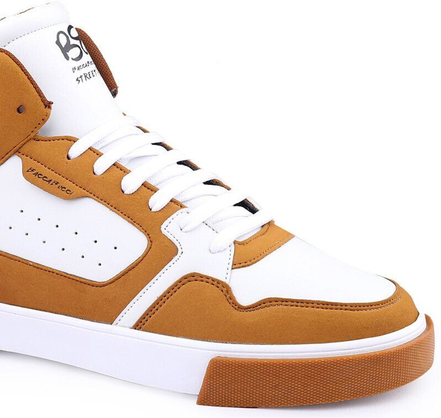 Image of bacca bucci STALK Classic High-Top Sneakers For Men