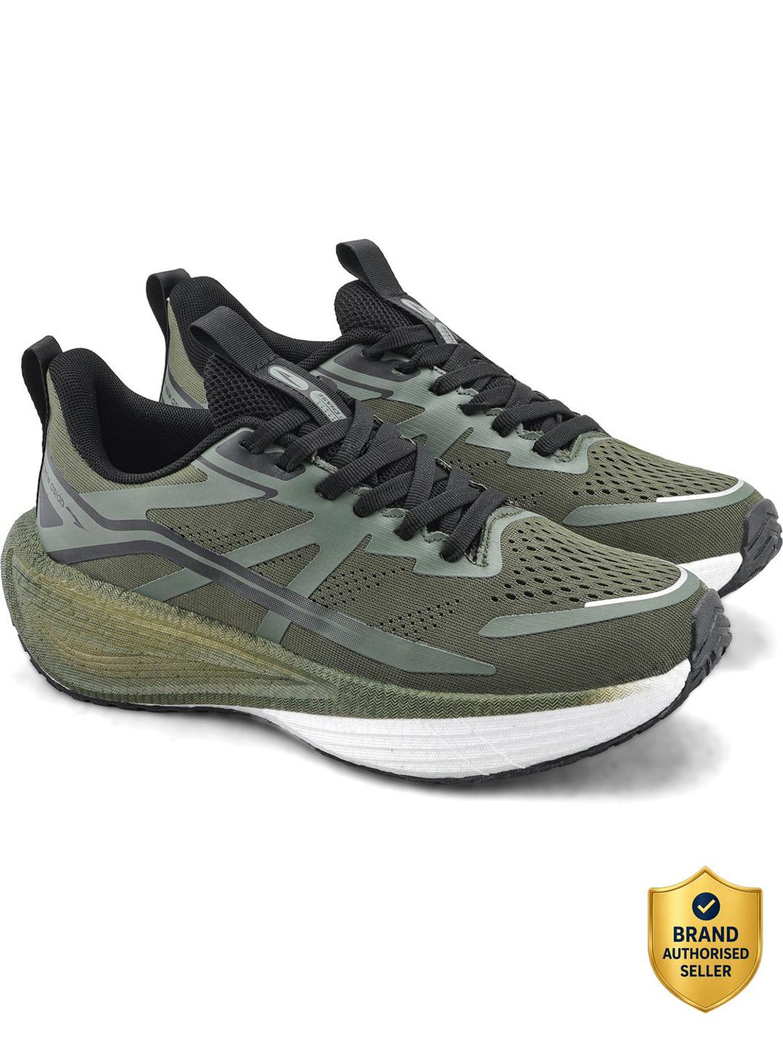 Image of asian Hypercushion Carbon-07 Men's Running Shoes with Energy Return & Memory Foam Training & Gym Shoes For Men