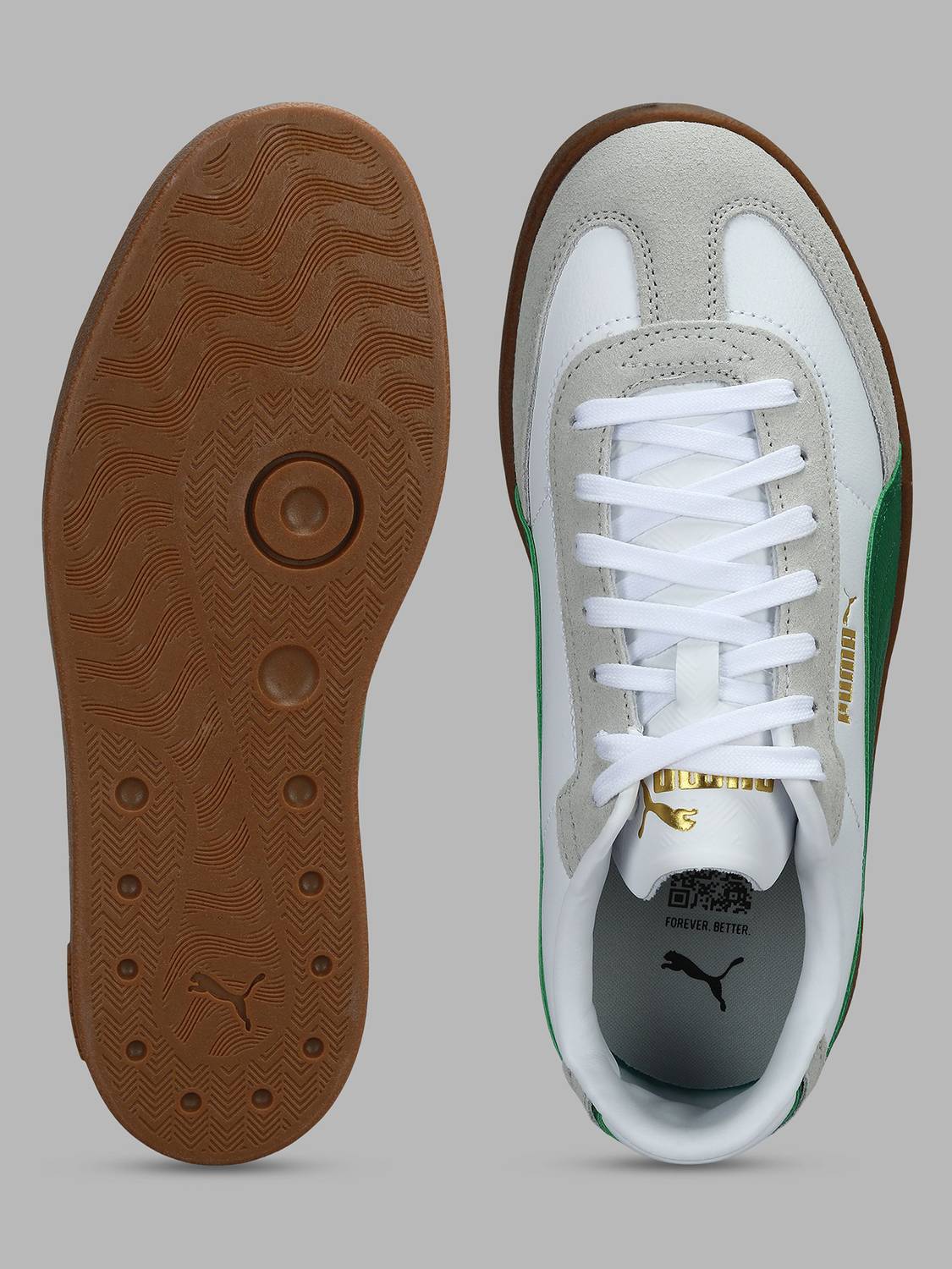 PUMA Club II Era Sneakers For Men White - Image 4