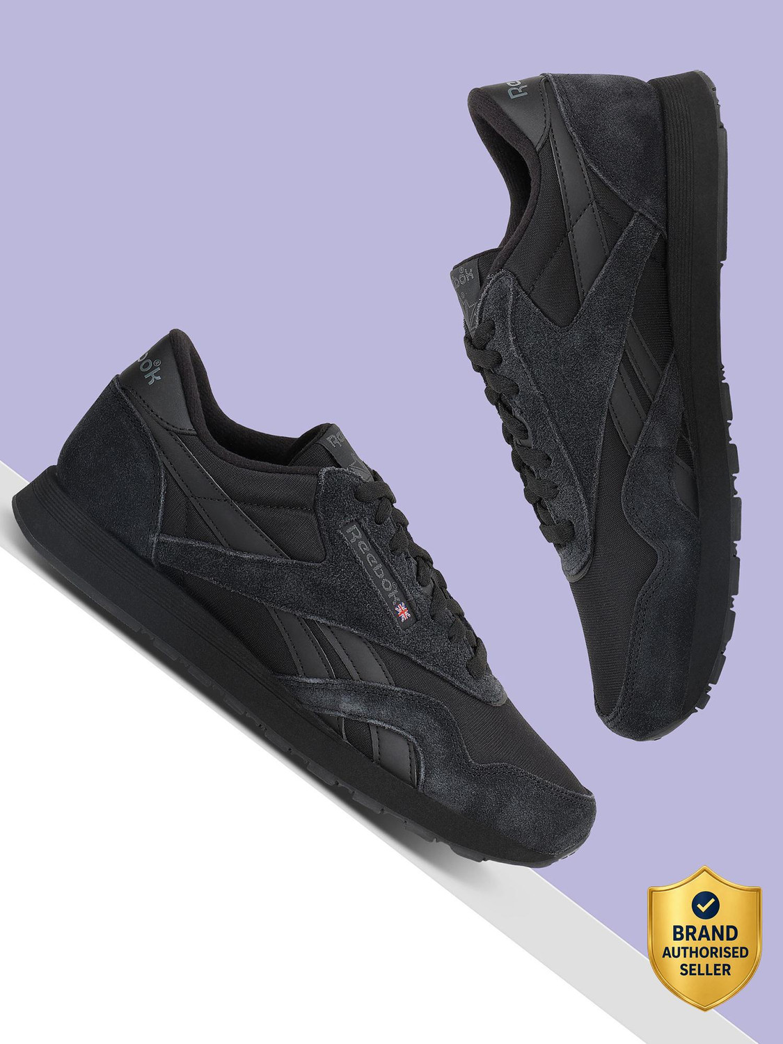 Image of REEBOK Classic Nylon Sneakers For Men