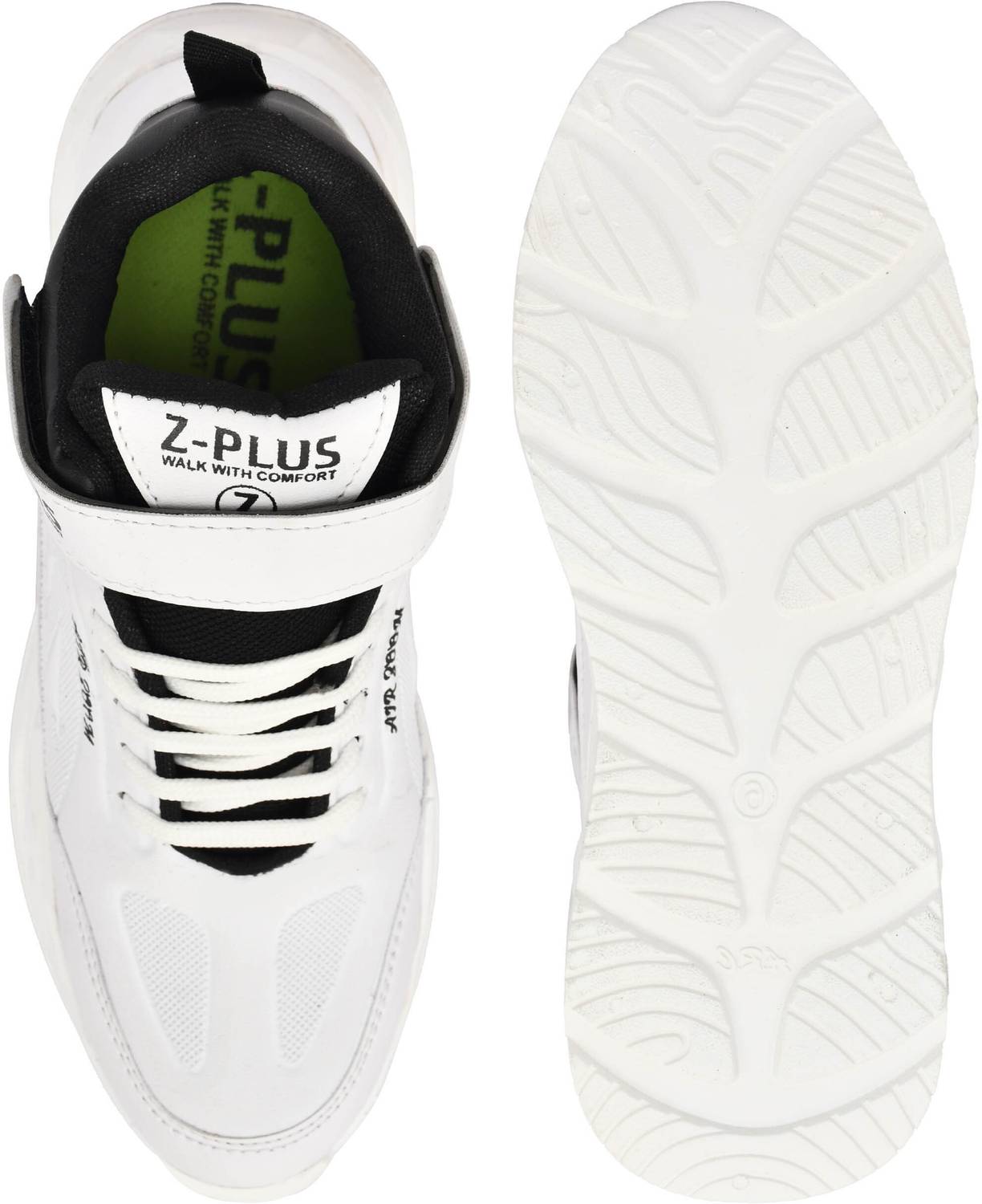 Zpluse Men's High Top Sneaker Lace Up Boot Shoes - Image 2