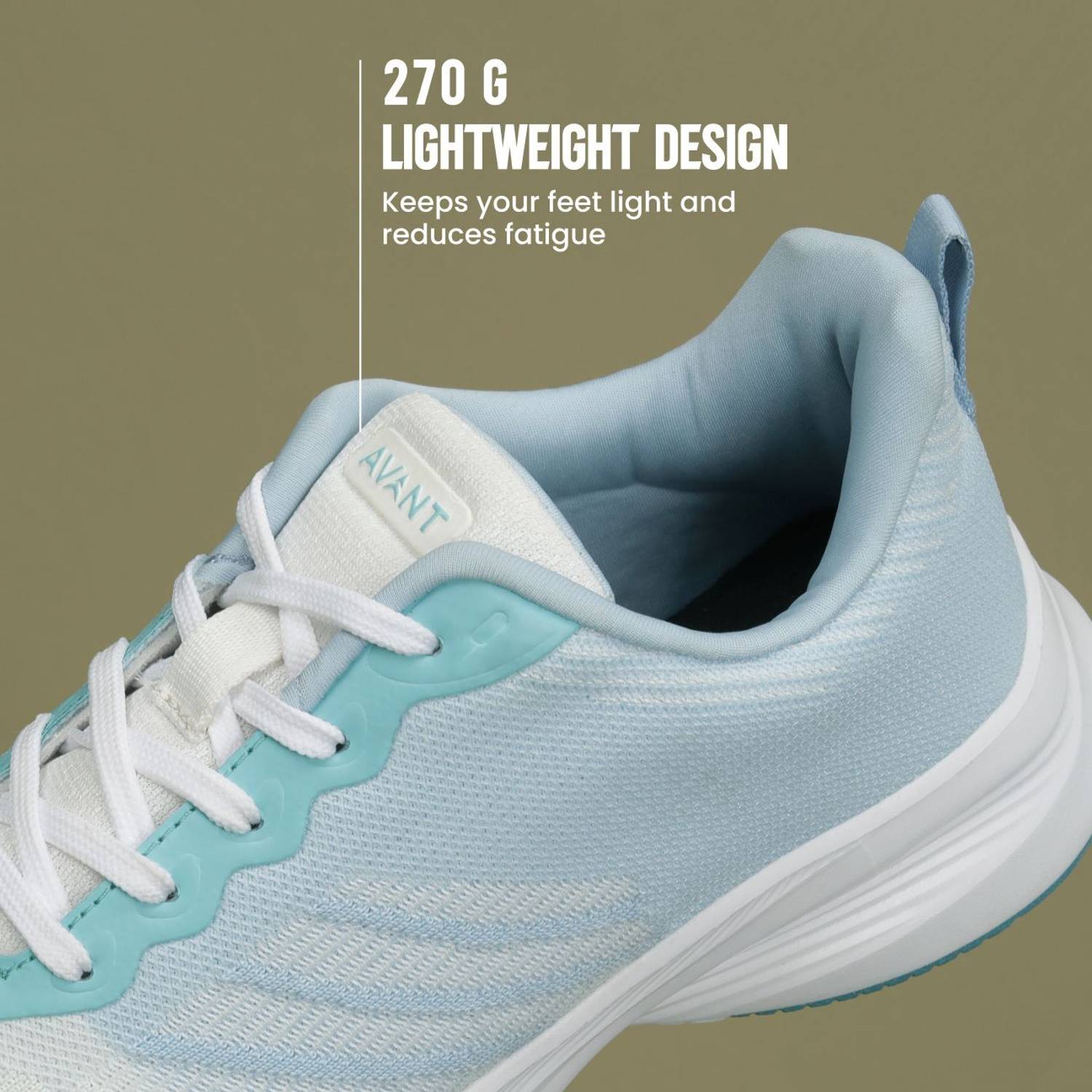 AVANT SpartanX Blue Running Shoes For Men - Image 4