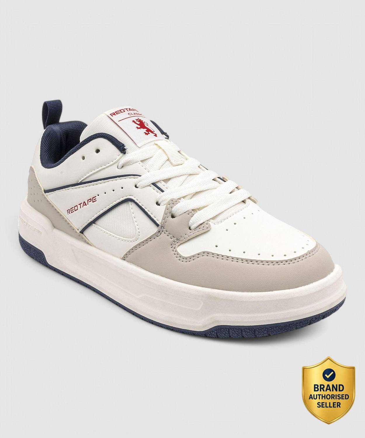 RED TAPE Men Red Casual Sneakers - Image 1