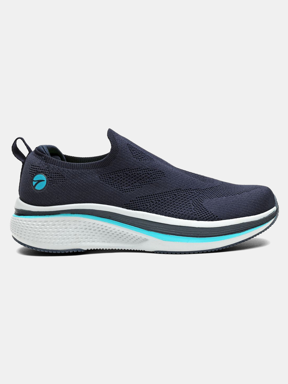 Image of action Athleo WALKER-1004 Breathable Flexible Lightweight Comfortable Sports Slip-On Running Shoes For Men