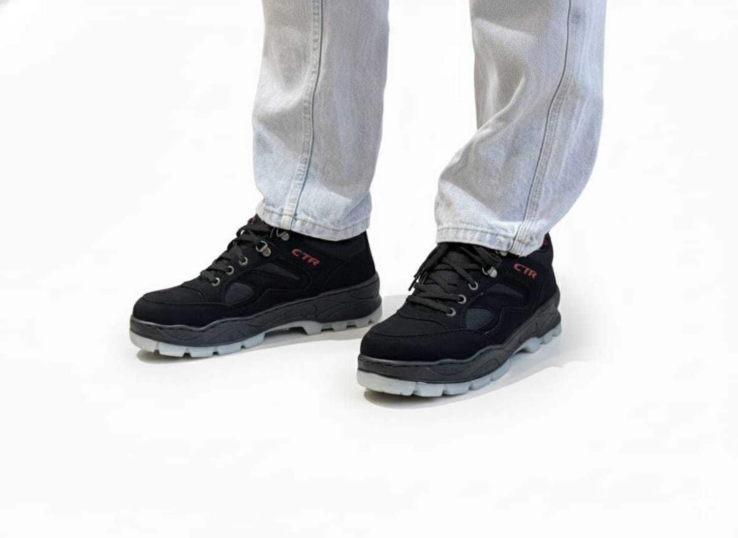 Image of CTR CTROD1 - Black Hiking & Trekking Shoes for Men Hiking & Trekking Shoes For Men