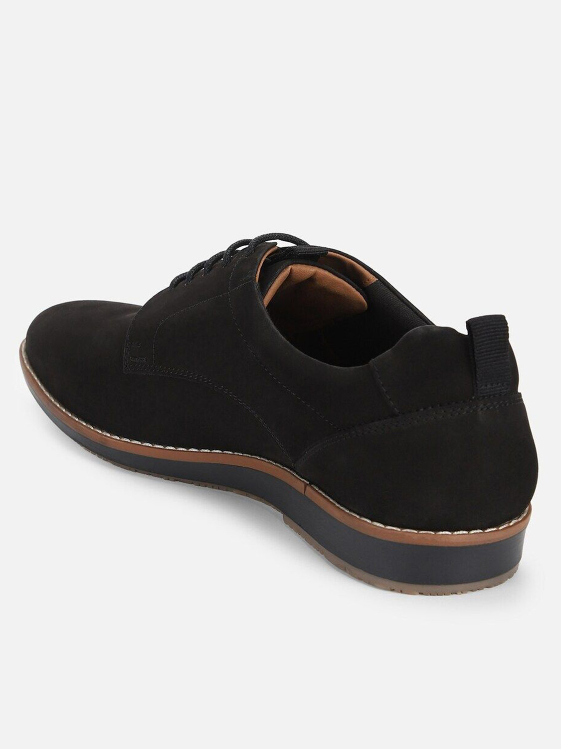Image of Allen Solly Men Black Lace Up Shoes Lace Up For Women