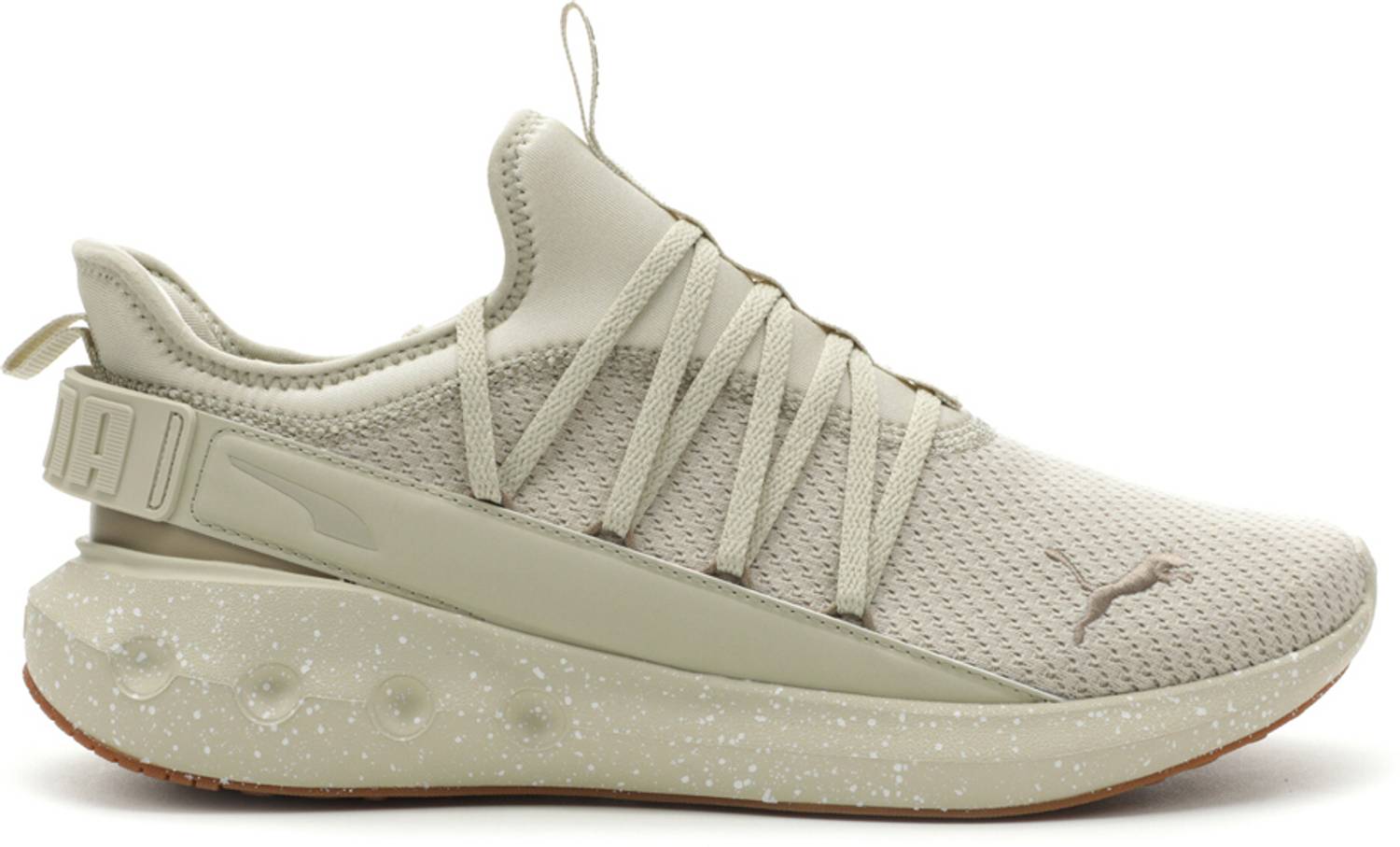PUMA Softride Carson Speckle Running Shoes For Men Beige - Image 1
