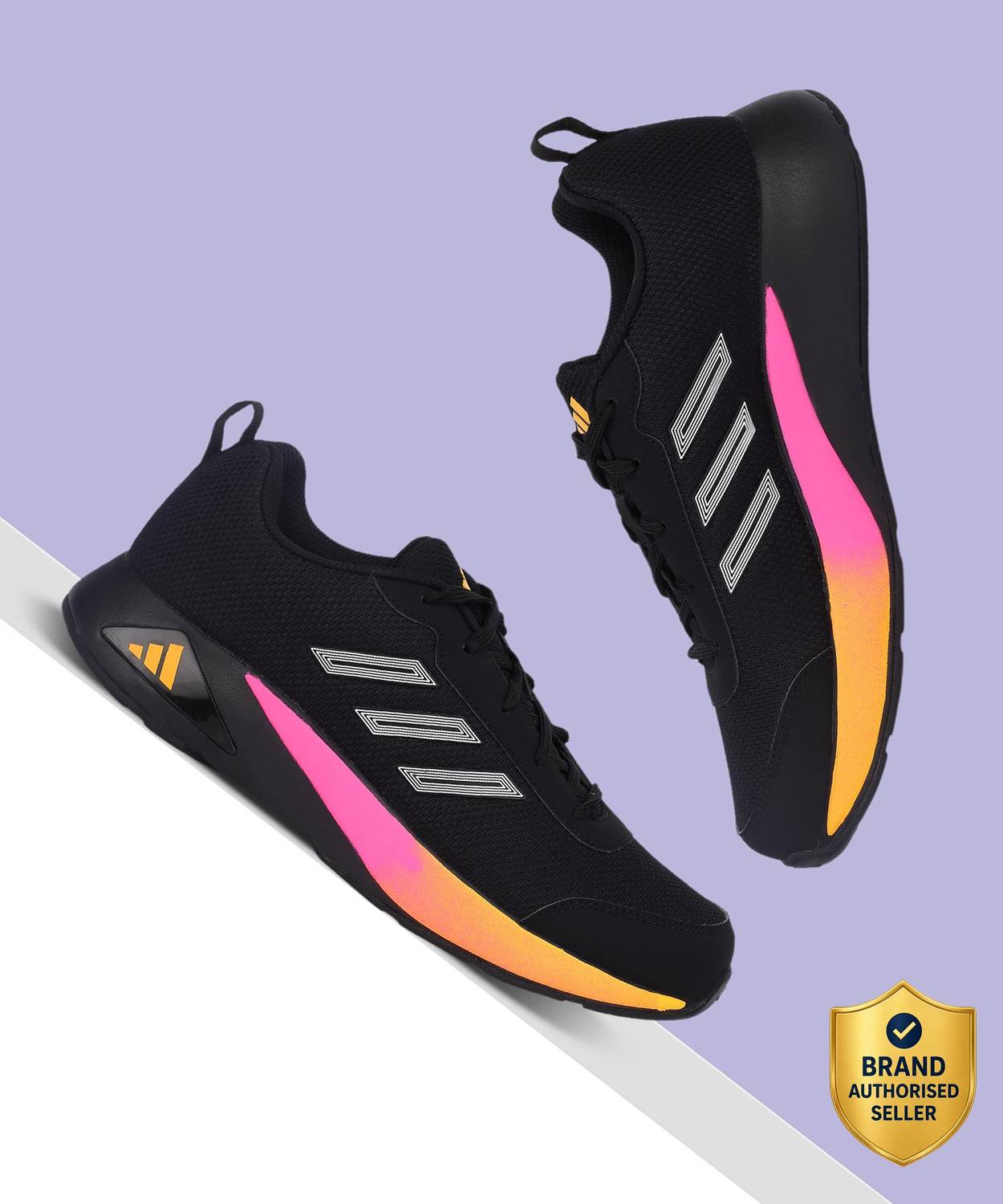 ADIDAS ZapCore Black Running Shoes For Men - Image 1