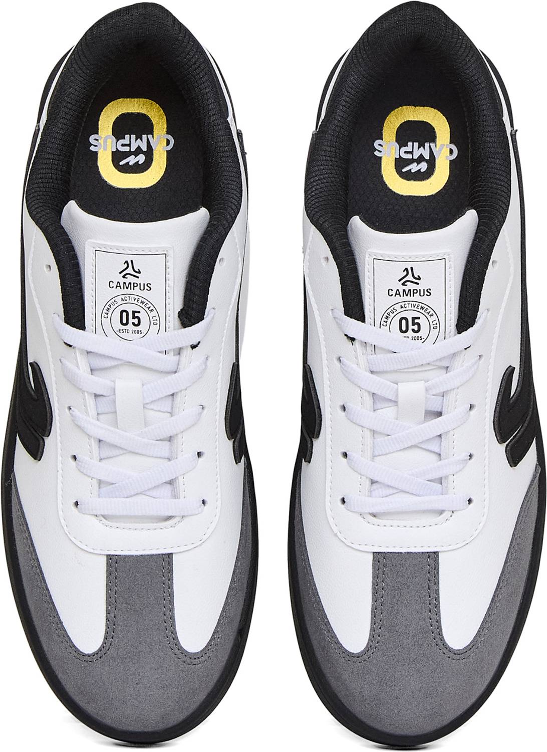CAMPUS ROLIM Men's White Sneakers - Image 4