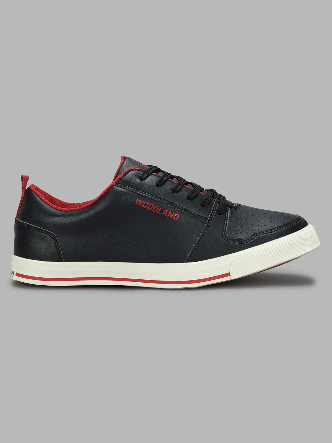 Image of WOODLAND Lace Up Lightweight Breathable Comfortable Daily Use Casuals For Men