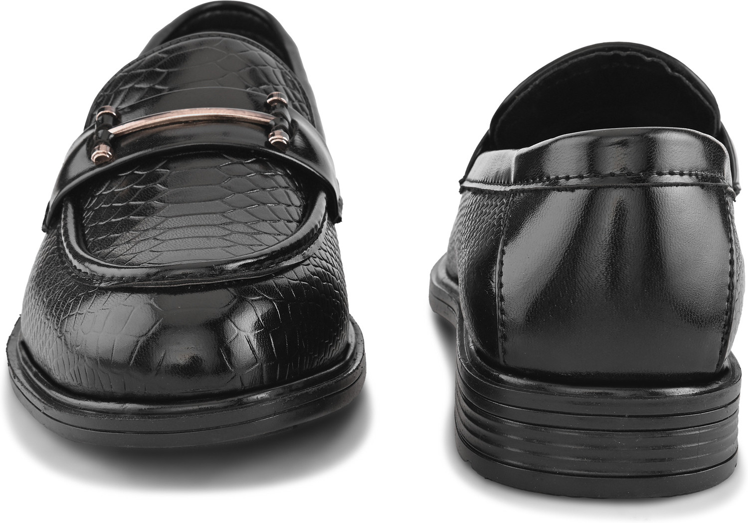 Image of House of Pataudi Lightweight casual loafers|Soft Cushion Comfort Leather|Easy Slip On|Daily Wear Loafers For Men