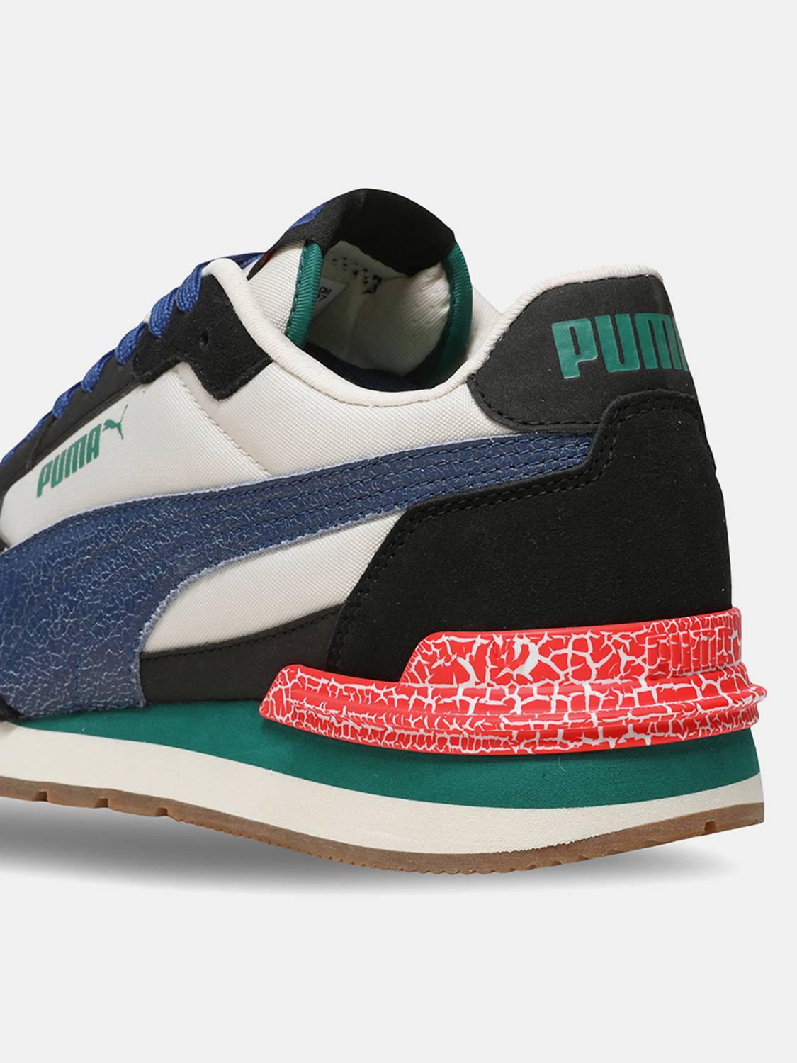 PUMA ST Runner v4 L Retro Run Sneakers For Men White - Image 4