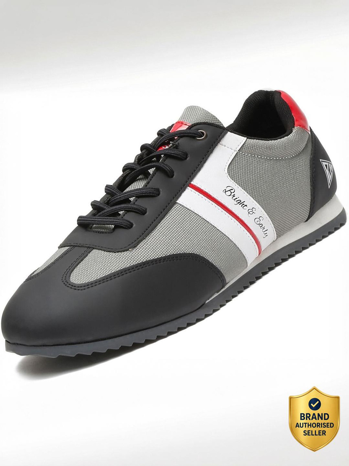 Image of LOUIS STITCH Play Black Casual Sneakers for Men with All Day Wear Comfort (LSP SNK MPJB) UK11 Sneakers For Men