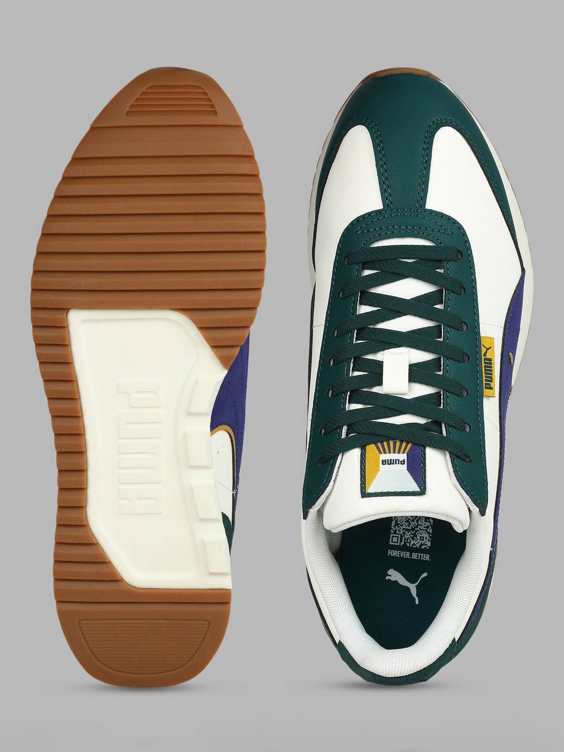 PUMA R78 Wind Greenside Multicolor Men's Sneakers - Image 5