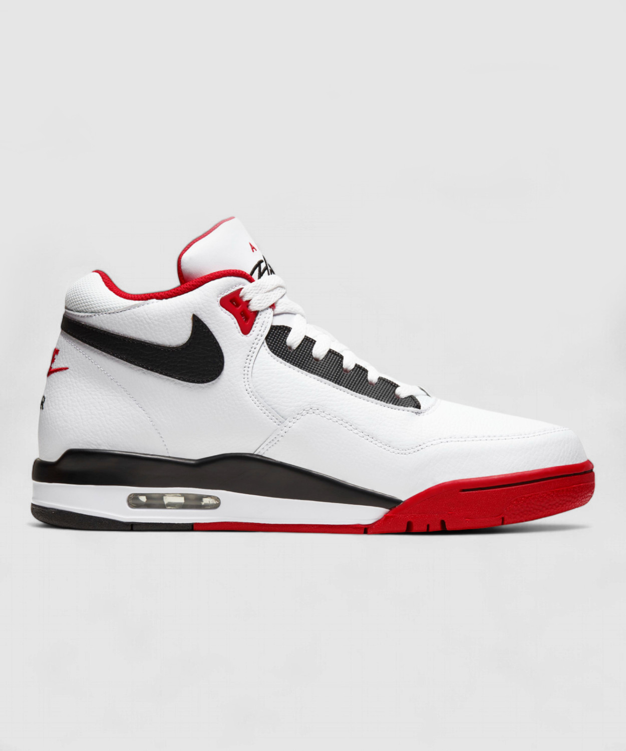 nike flight legacy white red