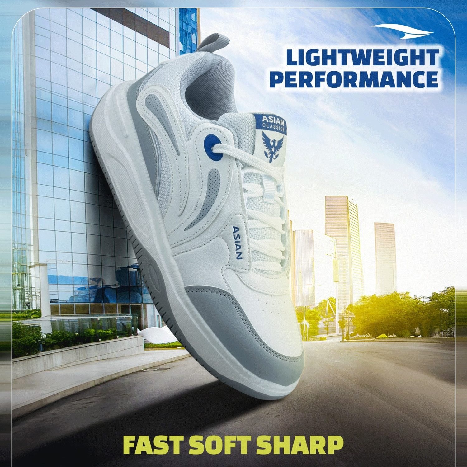 Image of asian Hypercushion Mojo-08 Men's Sneaker with E-TPU Cushioning & Memory Foam Sneakers For Men