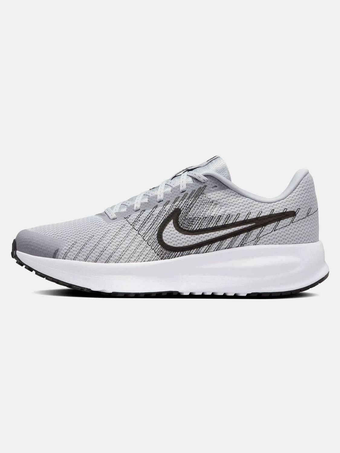 NIKE RUN DEFY Men's Gray Running Shoes - Image 2