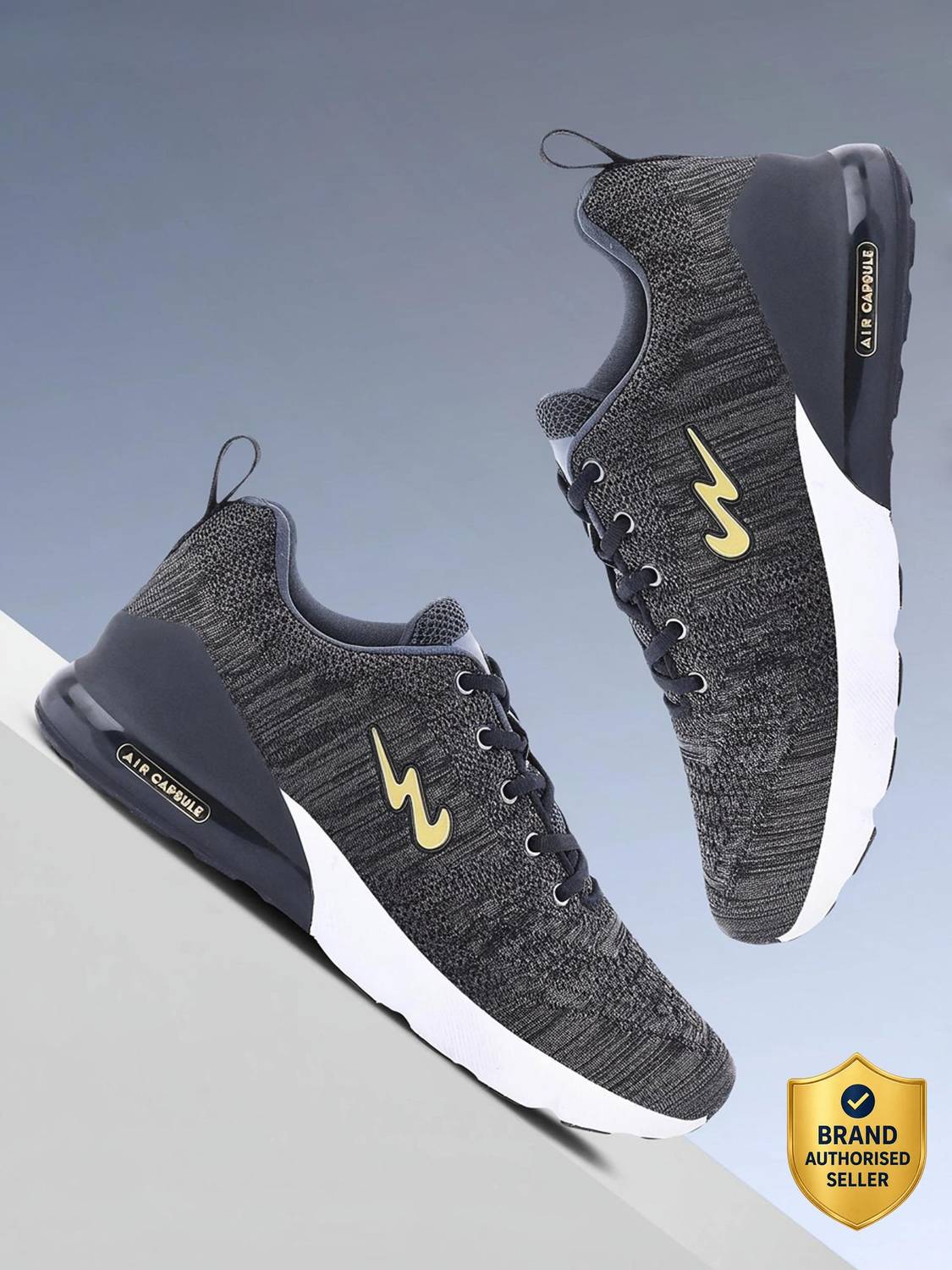 CAMPUS REMO Running Shoes For Men Gray - Image 1
